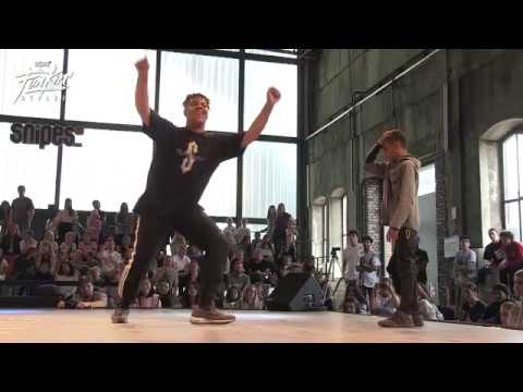 SNIPES FUNKIN STYLEZ 2018 - HEROKIDZ HALF FINAL - SHAN vs GOLDCUBE