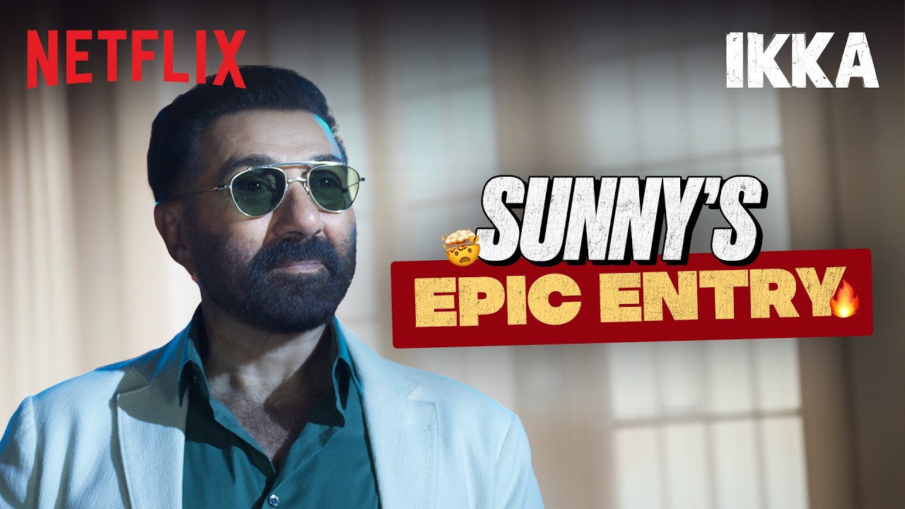Sunny Deol Makes GRAND Entry & Delivers Intense Monologue 😤 | Ikka | Netflix India