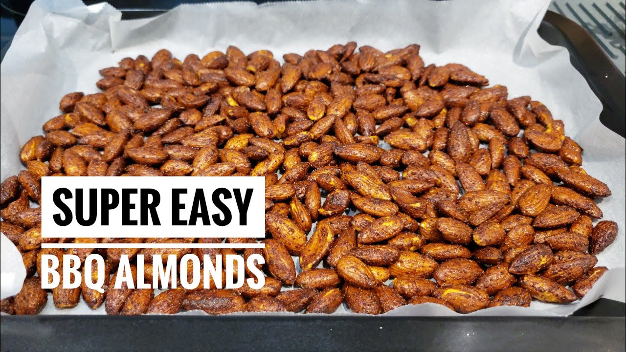 EASY HOMEMADE BBQ ALMONDS