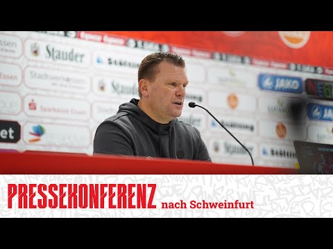 Press conference after 1. FC Schweinfurt 05 | Matchday 13 | #alwaysRWEiter #onlytheRWE
