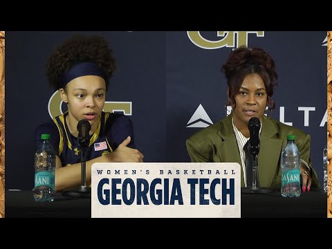 Georgia Tech Postgame Press Conference | Notre Dame Women's Basketball