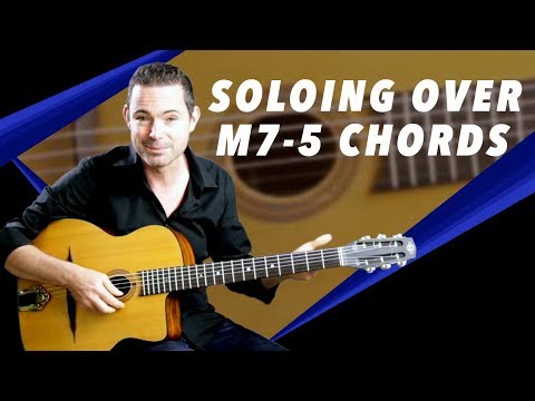 Cool Way To Solo Over m7-5 Chords - Gypsy Jazz Guitar Secrets Lesson