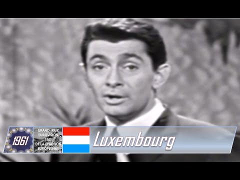 eurovision 1961 Luxembourg 🇱🇺 Jean Claude Pascal - Nous les amoureux 🏆