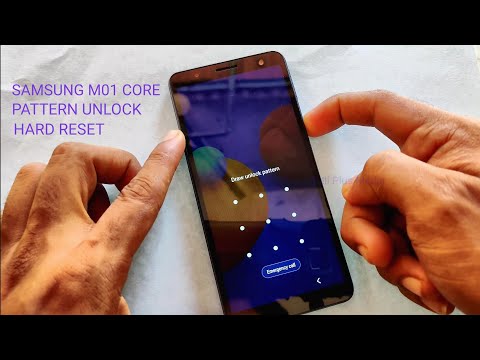 Samsung M01 CORE Pattern Unlock | M01 CORE Hard Reset