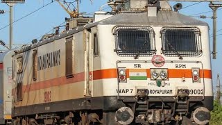 preview picture of video 'Locomotive (LOCO) change at Erode junction railway station / ஈரோடு சந்திப்பில் loco மாற்றுதல்'