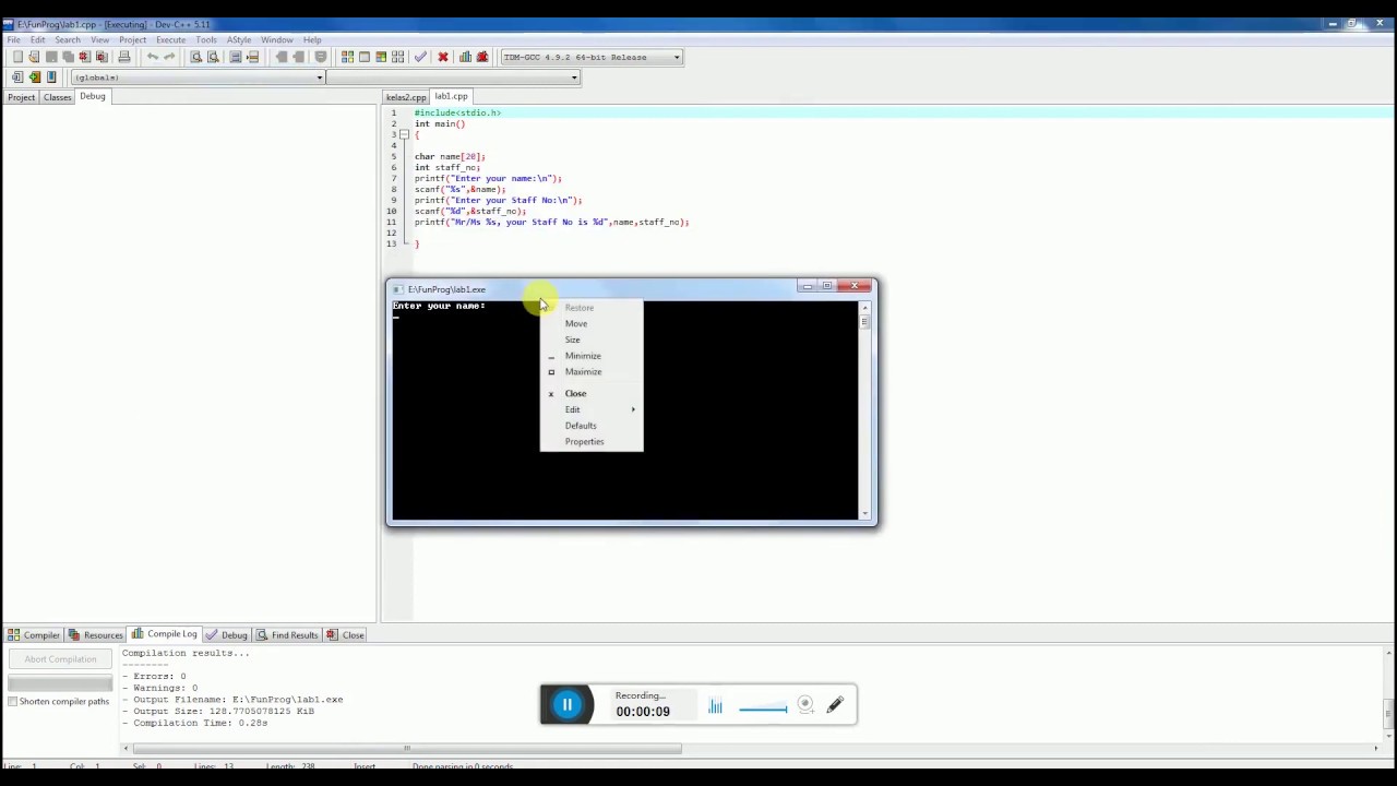 How to Do Labwork 1: Programming Fundamentals
