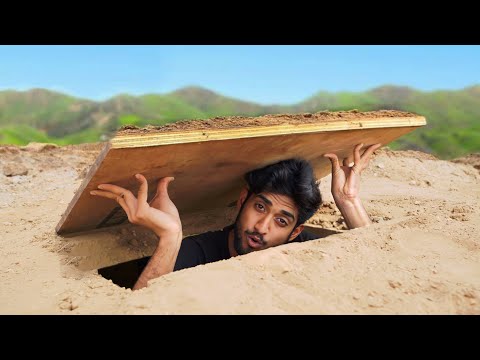 I Spent 24 hours in underground bunker