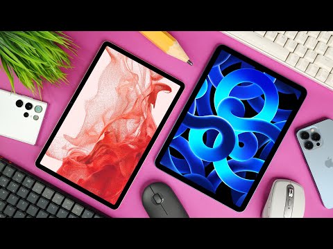 ARE YOU WASTING MONEY?! iPad Air 5 vs Galaxy Tab S8