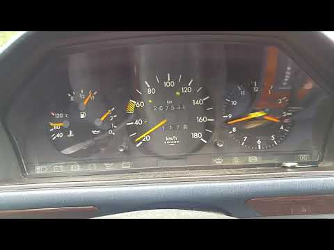 Mercedes Benz W124 200D Automatik 0 - 100 Kmh Wanderdüne