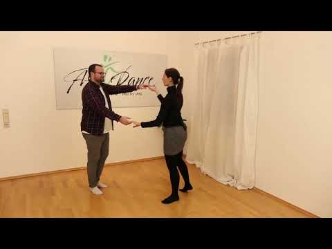 Discofox Figur: das Körbchenkarussell - Demonstration, Kurzerklärung & Zählen