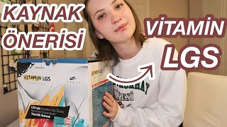 8. SINIFA GEÇENLERE KAYNAK ÖNERİSİ🙌 *Vitamin LGS*
