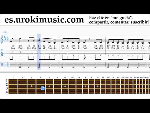 Como Tocar Banjo (Tenor irlandés) Fall Out Boy - Church Tablatura um-ih927