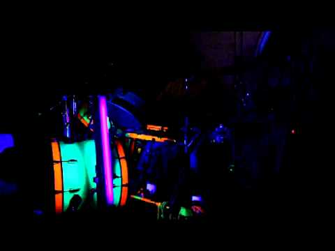 crazy neon tribal dance drum solo