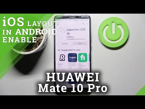 How to Apply iOS Launcher on Huawei Mate 10 Pro – Download iOS Launcher