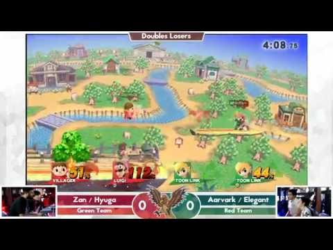 2GGT: Mexico Saga - Aarvark + Elegant Vs. Zan + Hyuga Losers Side - Smash Wii U
