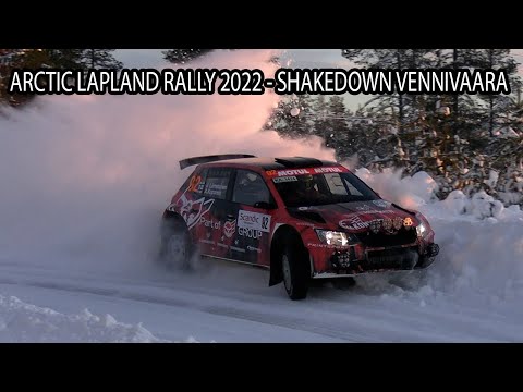 Arctic Lapland Rally 2022 - SHAKEDOWN Vennivaara