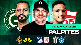 PALPITES DE FUTEBOL PARA O DIA 07 10 2025 (TERÇA-FEIRA) | Boleiros Tips