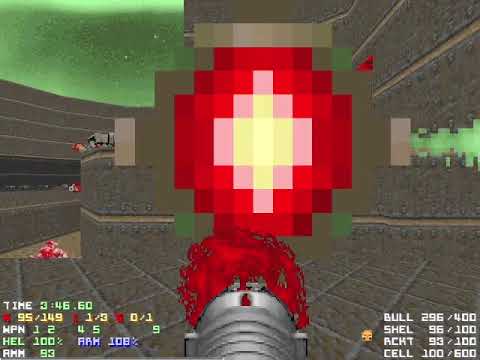 DOOM Micro Slaughter Community Project - Map10 - UV Fast in 7:48.31