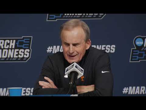 Tennessee First Round Postgame Press Conference - 2025 NCAA Tournament