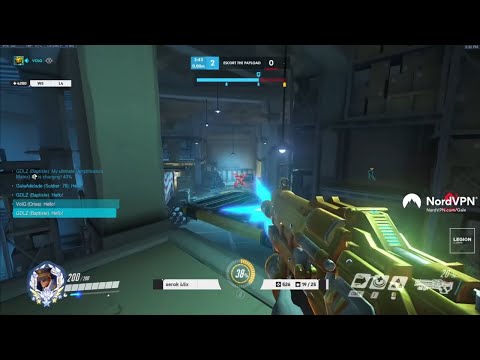 GALE SHOWING HIS SOLDIER 76 SKILL! [ OVERWATCH SEASON 25 TOP 500 ]