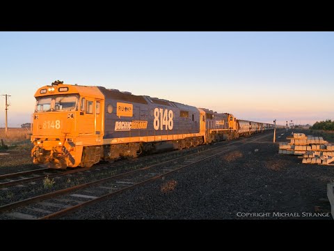 7732V Pacific National Grain Train (28/6/2021) - PoathTV Australian Railways