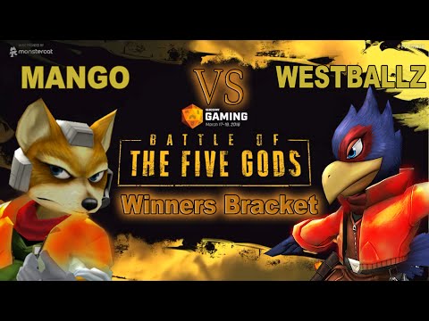 Battle Of The Five Gods - C9 Mang0 vs Tempo | Westballz Winners Bracket 1