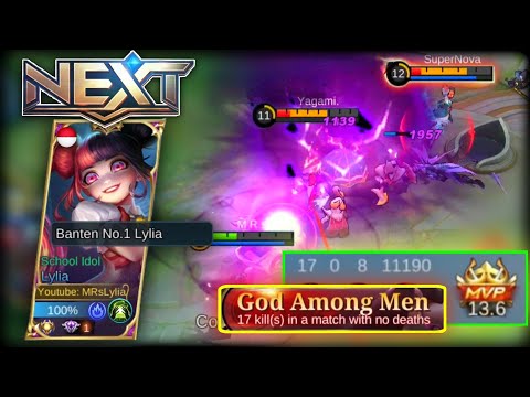 17 KILL!! Lylia New Build H4CK After Update, BUILD LYLIA TERSAKIT 2021 || Lylia Gameplay