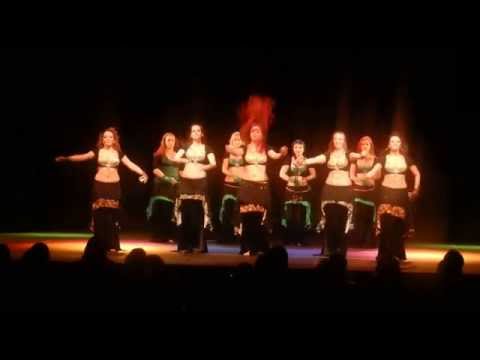 Flames of Bellydance - Belly-hip hop fusion & drum solo with zills - ORIENT-COLLABORATION Show