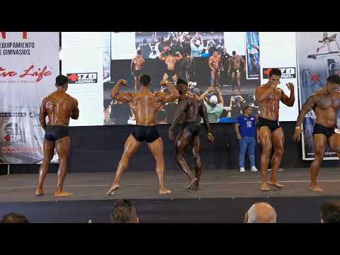 Categoría Classic Physique Senior mas de 1.80 m + 11 k