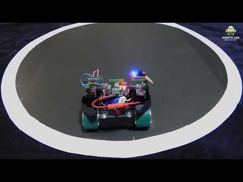 Ikedo Mini Sumo Robot V2 ③Start&Stop Test