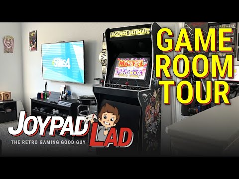 Game Room Tour 2023 - Joypad Lad