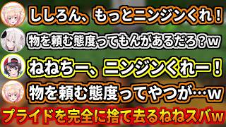 ニンジンの為にプライドを完全に捨て去るねねスバｗ
