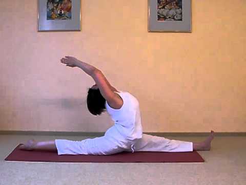 Spagat - fortgeschrittene Yoga Variationen