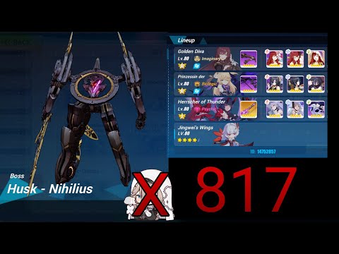 [Honkai Impact 3] Husk-Nihilus with Herrscher of Thunder[Abyss] [Agony III]