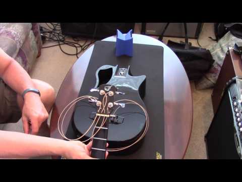 Bass Musician Magazine Review - OB660 Overhead Carbon Fiber Acoustic Bass