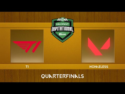 T1 vs Homeless (Game 1) | PAX Arena Invitational (Quarterfinals)