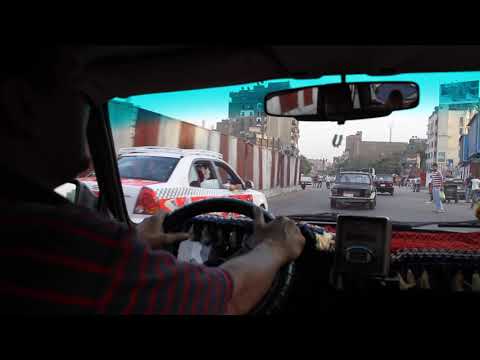 Funny Taxi Ride in Cairo POV - "I love American Music" (wait for it)