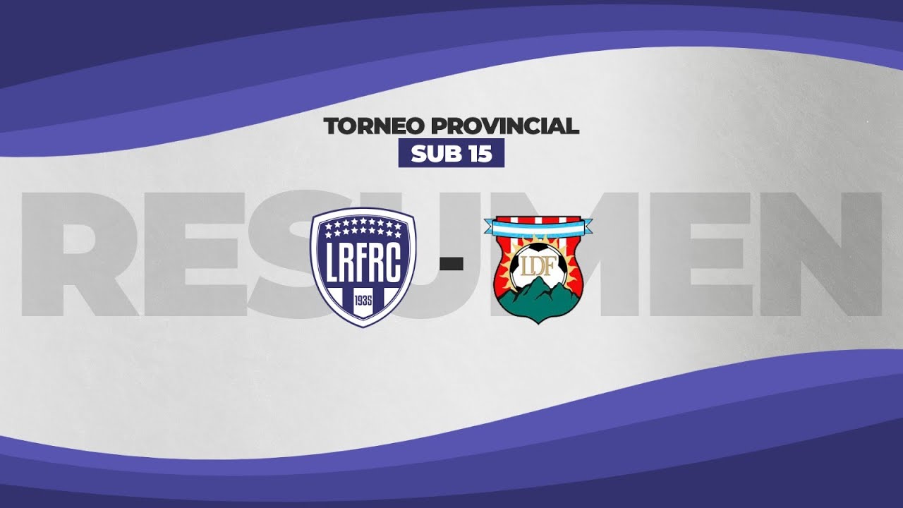 Resumen Liga Regional Fútbol Rio Cuarto 1 - 0 Dolorense (Torneo Provincial -  Fecha 3 - Sub 15)