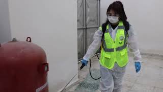 TALAS'TAKİ OKULLARDA ARA TATİL TEMİZLİĞİ