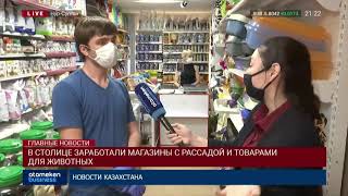 В СТОЛИЦЕ ЗАРАБОТАЛИ МАГАЗИНЫ С РАССАДОЙ И ТОВАРАМИ ДЛЯ ЖИВОТНЫХ