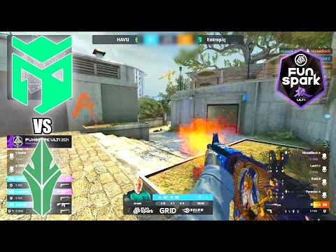SEMI FINAL!!! HAVU vs Entropiq - Funspark ULTI 2021 Europe Regional Series 2 | CSGO HIGHLIGHTS