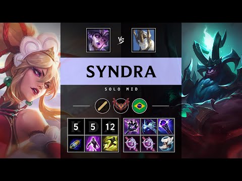 Syndra Mid vs Galio - BR Grandmaster Patch 25.17
