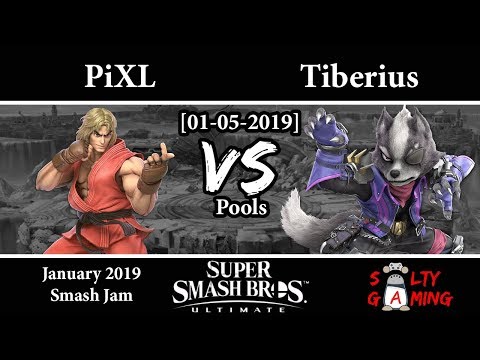 [2019-01-05] Ultimate - PiXL (Ken, Lucina) vs Tiberius (Wolf) Pools