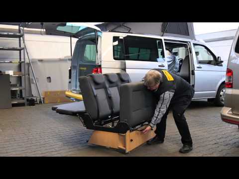 REIMO Sitz-/Schlafbänke für Campingbusse