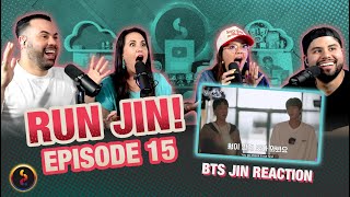 BTS "RUN JIN Episode 15" -  HOBI!! A ZOMBIE Episode!? 😱 | Couples React