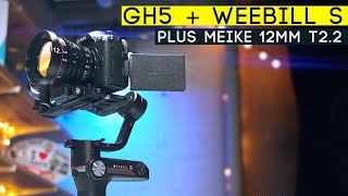 GH5 + Meike 12mm t2.2 + Zhiyun Weebill S | Filming A REAL ESTATE VIDEO 4K