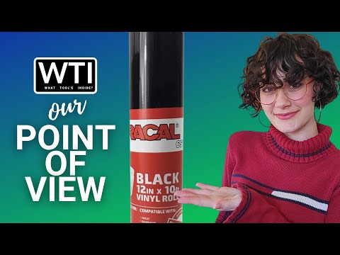 Oracal 651 Black Craft Vinyl - WTI product video review