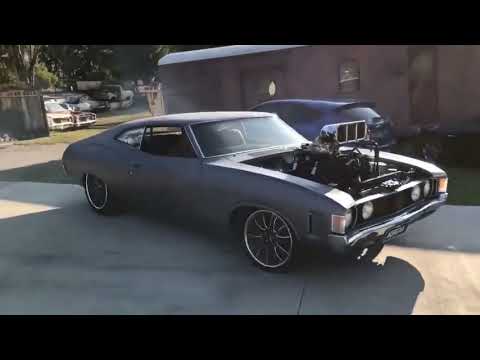 Supercharged 1972 Ford Falcon XA Coupe