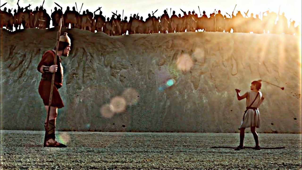 Histórias da Bíblia - Davi enfrenta o gigante Golias