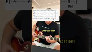 Download lagu How To Play 'Enter Sandman' - #guitar #guitarcover mp3